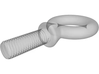 Eye Bolt 3D Model preview
