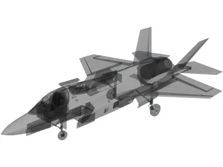 Lockheed Martin JSF F-35 3D Model preview