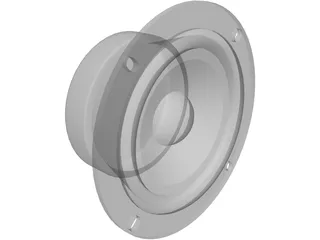 Speaker 3D Model preview