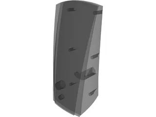 Speaker Technika SSP05 3D Model preview