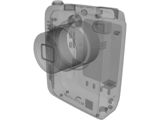 Fujifilm Finepix F610 Digital Camera 3D Model preview