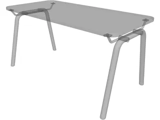 Table 3D Model preview