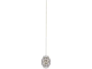Chandelier Church 3D Model preview