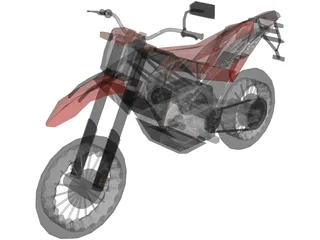Aprilia SXV 450 3D Model preview