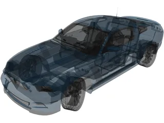 Ford Mustang Boss 302 (2013) 3D Model preview