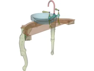 Sink 3D Model preview