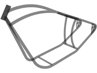 Chopper Frame 3D Model preview