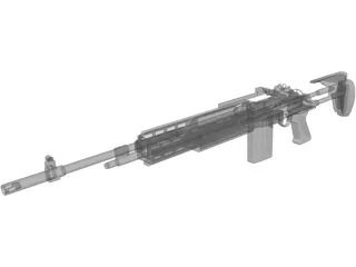 M14 EBR 3D Model preview