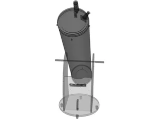 Telescope SkyWatcher Dobsonian 3D Model preview
