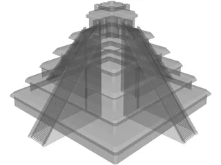 Pyramid Egyptian 3D Model preview