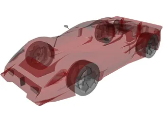 Ferrari P4/5 Pininfarina 3D Model preview