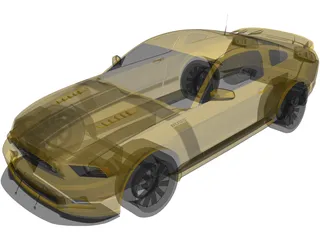Ford Mustang Boss 302 (2013) 3D Model preview
