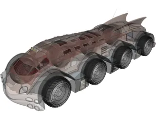 Eight Wheeler 3D Model preview