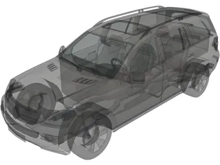 Mercedes-Benz GL 450 3D Model preview