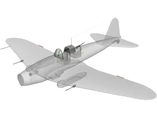 IL-2 3D Model preview