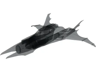Batmobile 3D Model preview