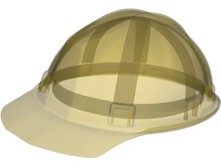 Worker Helmet 3D Model preview