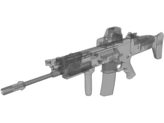 MK16 3D Model preview