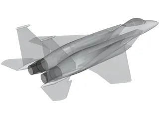 F-15C Eagle 3D Model preview