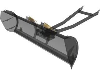 Snowplow 3D Model preview