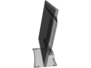 Computer Monitor 3D Model preview