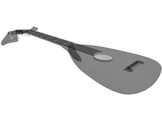 Mandoline 3D Model preview