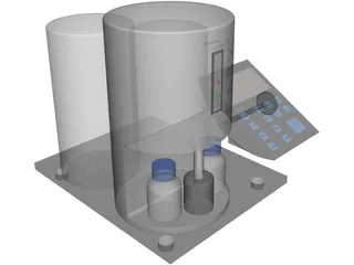 Casy Cell Counter 3D Model preview