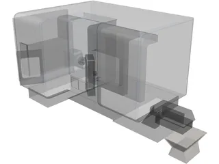 Mazak Integrex i200 3D Model preview