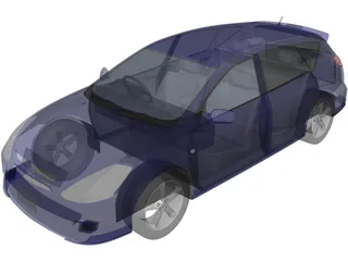 Toyota Caldina 3D Model preview