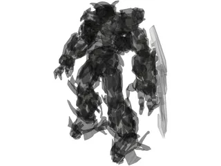 Transformers Shockwave 3D Model preview