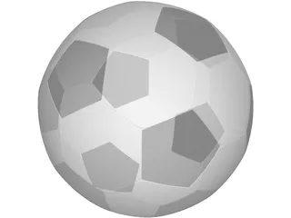 Soccer Ball 3D Model preview