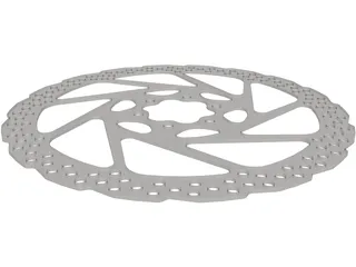 Brake Disc Shimano 180 3D Model preview