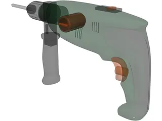 Drill 3D Model preview