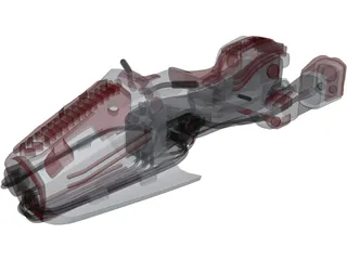 Jetbike 3D Model preview
