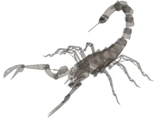 Cyber Scorpion 3D Model preview