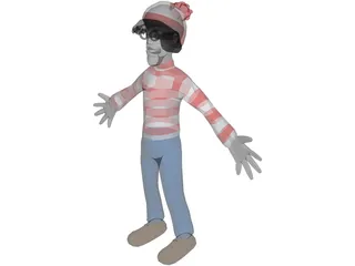 Waldo 3D Model preview