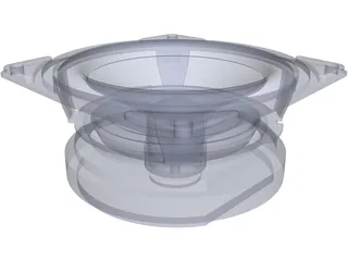 Speaker 3D Model preview