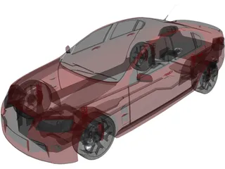Holden Commodore HSV 3D Model preview