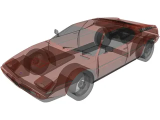 BMW M1 (1979) 3D Model preview