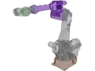 Fanuc 430 Robot 3D Model preview