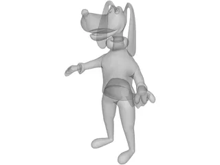 Dog 3D Model preview