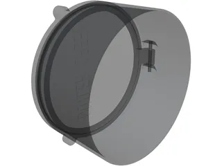 Scope Cover Butler Creek 3D Model preview
