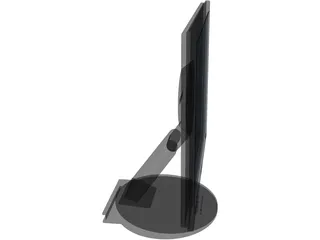 Samsung Monitor 3D Model preview