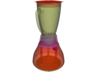 Blender 3D Model preview