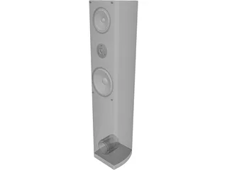 Home Speaker 3D Model preview