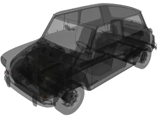 Austin Mini Cooper S (1965) 3D Model preview