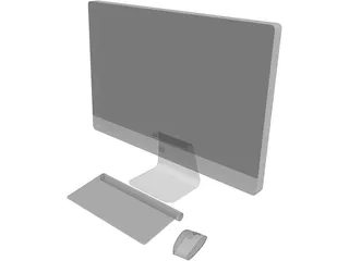 Apple iMac 2 3D Model preview