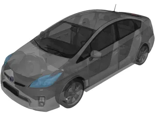 Toyota Prius (2010) 3D Model preview