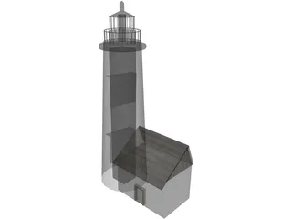Beacon Lighthouse 3D Model preview
