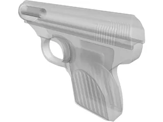 Sterling 22 Pistol 3D Model preview